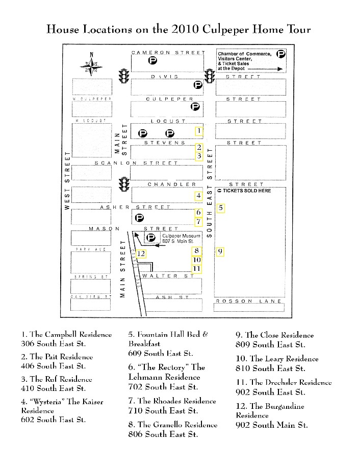 tour map